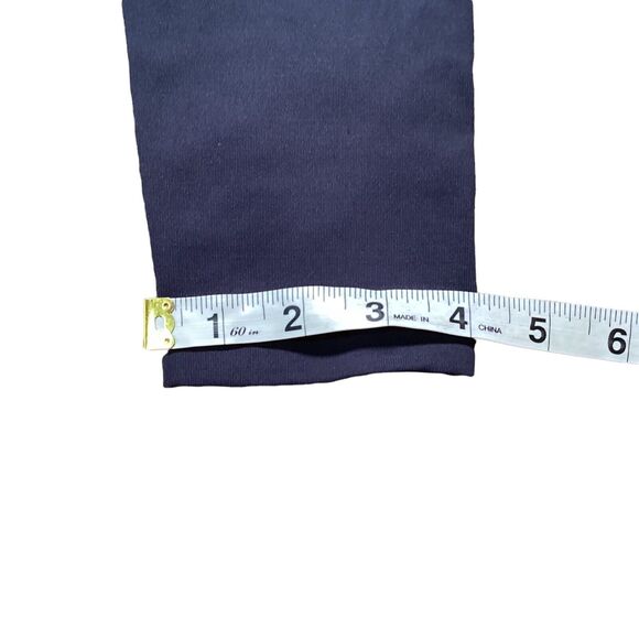 Vimmia Womens Leggings Navy Mesh Stripe Compression Size Small S - Picture 6 of 6